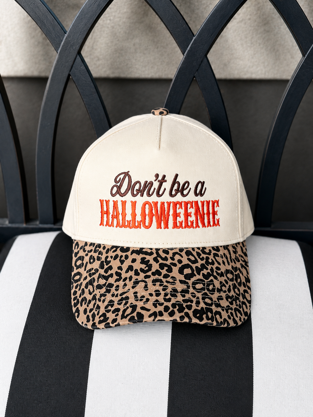 Don't be a Halloweenie trucker hat