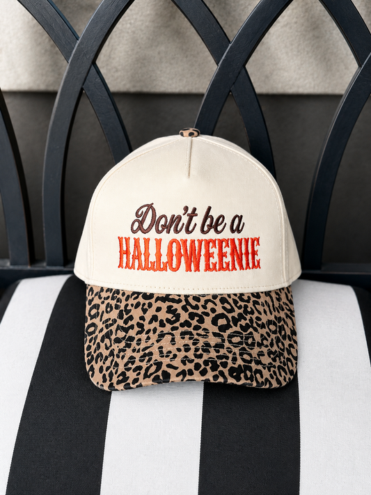 Don't be a Halloweenie trucker hat