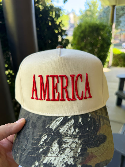 America Camo Trucker Hat 🇺🇸